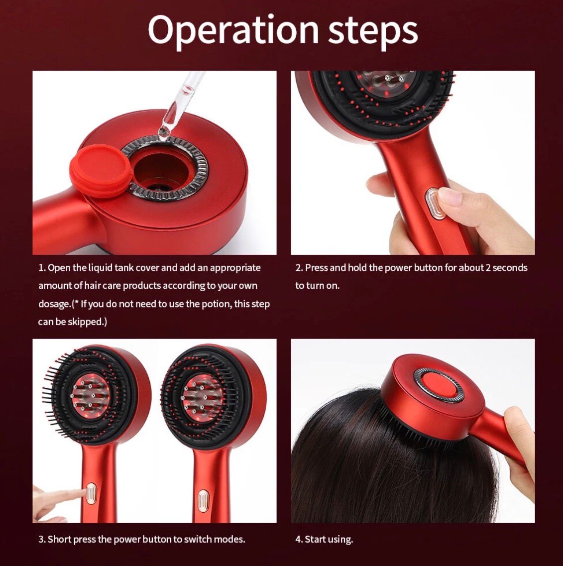Scalp Massaging Wand